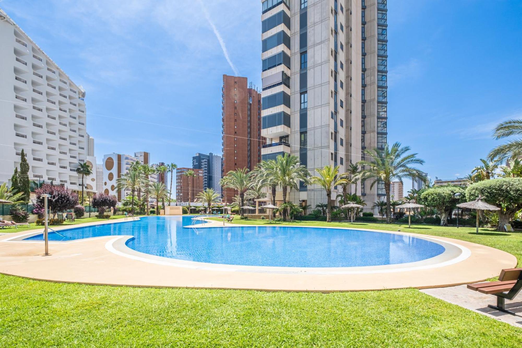 Gemelos 26 23-E Resort Apartment Levante Beach Benidorm Esterno foto